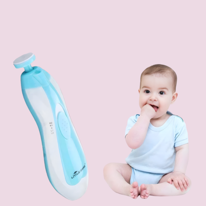 Kit Unha de Anjo — Aparador Elétrico Suave para o Cuidado do Seu Bebê
