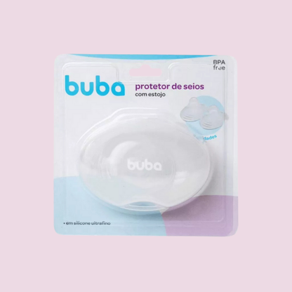 Protetor de Seios para amamentação - Bico Silicone com Estojo