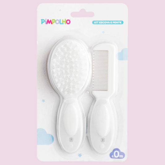 Kit Escova e Pente - Praticidade e Elegância no dia a dia