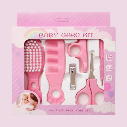 Kit cuidado fofura - Escova, Pente, Cortador, Tesoura sem ponta