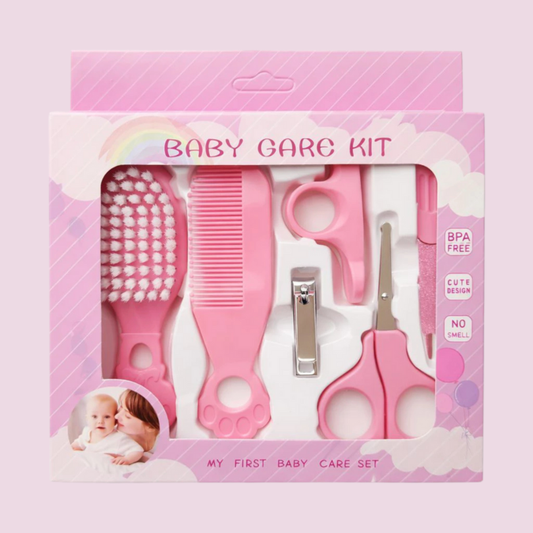 Kit cuidado fofura - Escova, Pente, Cortador, Tesoura sem ponta