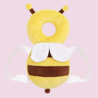 Mochila Protetora de cabeça - A segurança macia e fofa pro seu bebê!