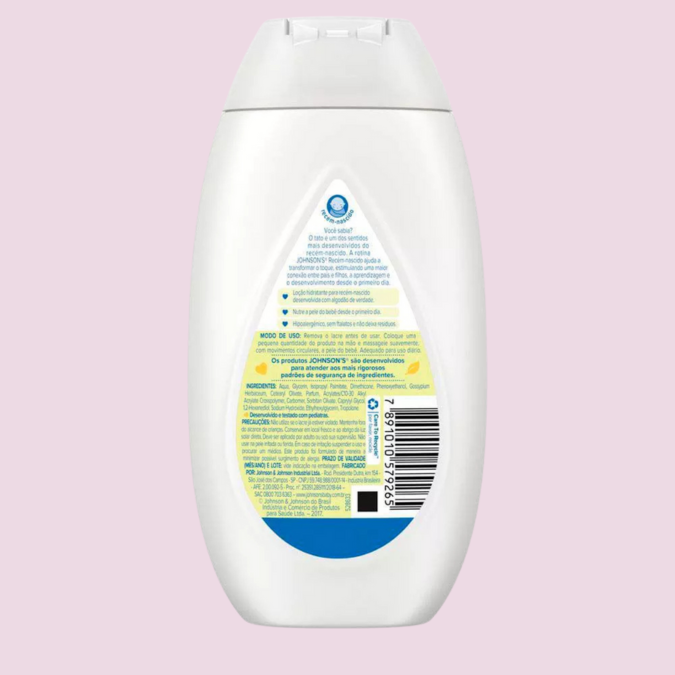 Loção Hidratante para Recém-nascidos - Protege e cuida da pele