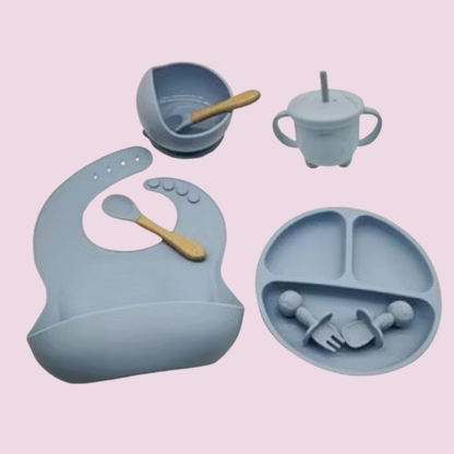 Kit Talheres Primeiras Garfadas (Silicone Super Macio)
