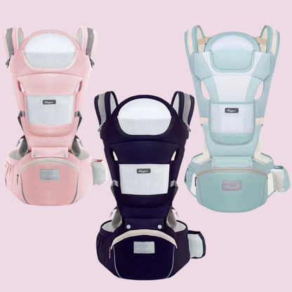 Canguru Para Bebê 0-3 Anos Ergonômico 3 Em 1 Estilo Canguru Frontal Infantil
