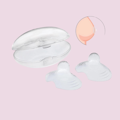 Protetor de Seios para amamentação - Bico Silicone com Estojo