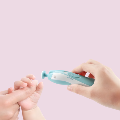 Kit Unha de Anjo — Aparador Elétrico Suave para o Cuidado do Seu Bebê