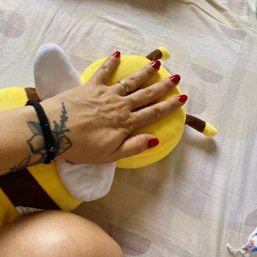 Mochila Protetora de cabeça - A segurança macia e fofa pro seu bebê!