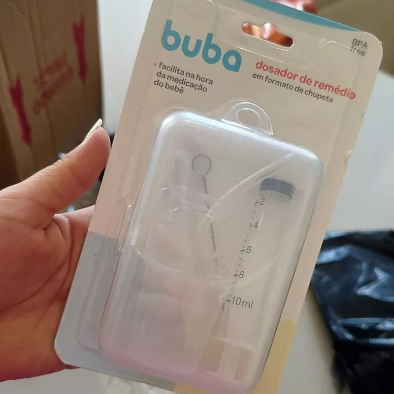 Chupetinha Dosadora (dar remédio sem esforço)