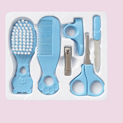 Kit cuidado fofura - Escova, Pente, Cortador, Tesoura sem ponta