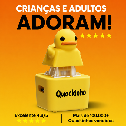 Patin Quackinho - o presente que vira um xodó