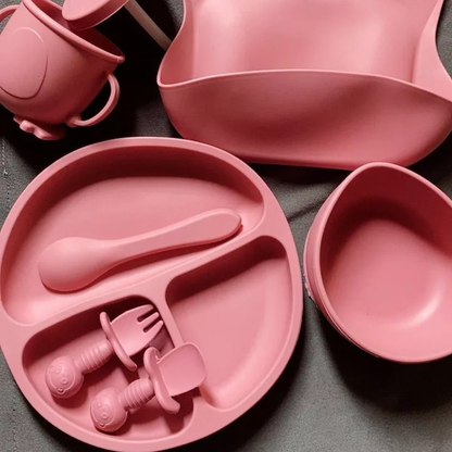 Kit Talheres Primeiras Garfadas (Silicone Super Macio)