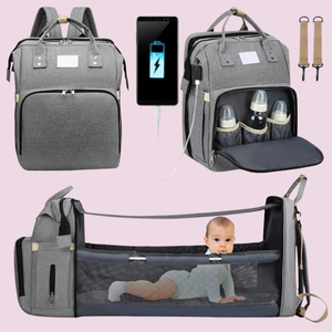 Mochila Berço Portátil - O Cantinho do Sono em Qualquer Lugar