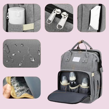 Mochila Berço Portátil - O Cantinho do Sono em Qualquer Lugar