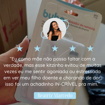 Chupetinha Dosadora (dar remédio sem esforço)