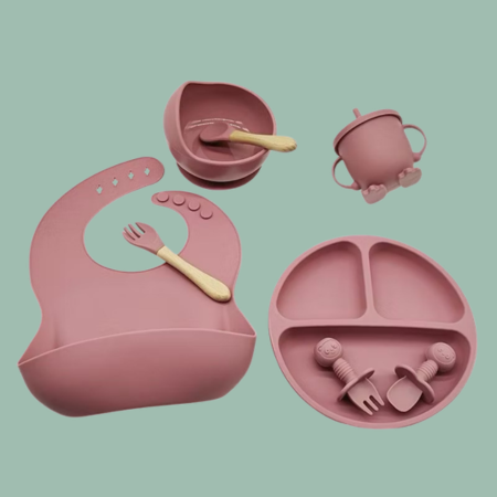 Kit Talheres Primeiras Garfadas (Silicone Super Macio)