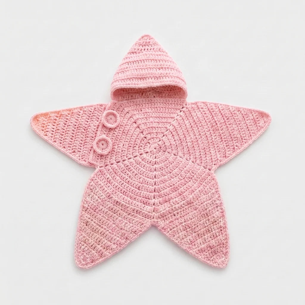 Manta Estrelinha do mar - Feita a mão