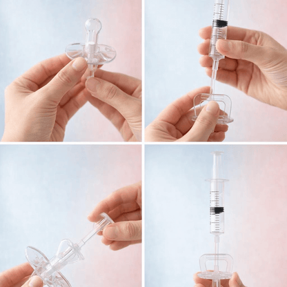 Chupetinha Dosadora (dar remédio sem esforço)