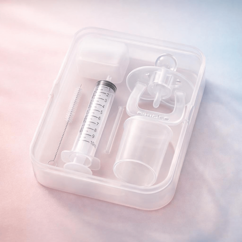 Chupetinha Dosadora (dar remédio sem esforço)